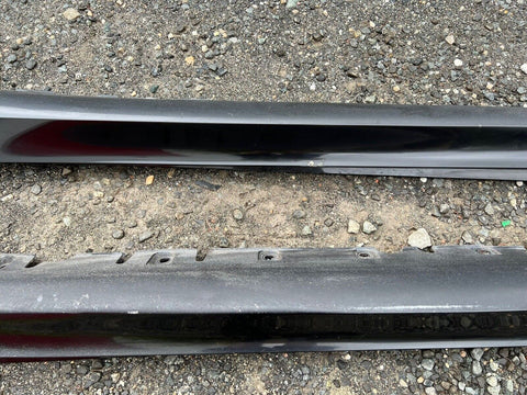 Sideskirts Side Skirts Rocker Panels Moldings Trims Black 14-18 BMW F85 X5M