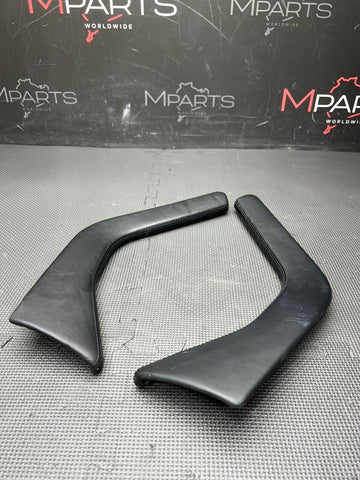 BMW Z3M Front Center Console Side Edge Trims Black Leather