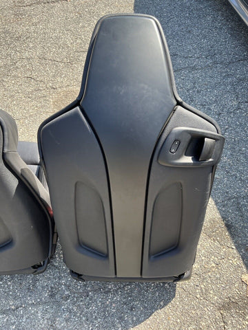 15-20 BMW F82 M4 Coupe Heated Front Seats Black