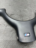 01-06 BMW E46 M3 Lower Steering Wheel Trim Cover Plate Black