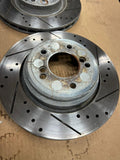 01-06 BMW E46 M3 Brake Drilled & Slotted Rotors Set