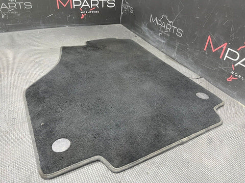 16-19 FERRARI 488 GTB PISTA CAR FLOOR MATS CARPETS BLACK GENUINE OEM