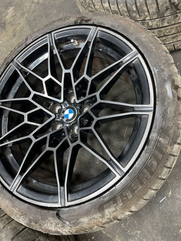 BMW 19" 20” M3 M4 STOCK OEM GENUINE SET 4 G80 G81 G82 826M 8093838 RIMS WHEELS