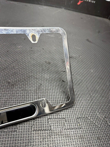 BMW M LICENSE PLATE FRAME BRACKET MOUNT HOLDER CHROME