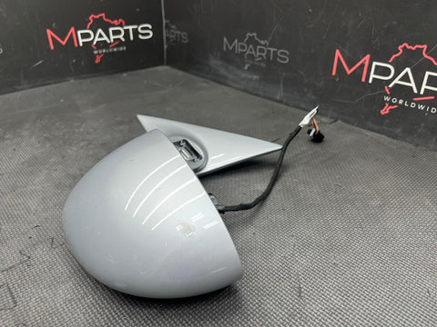 01-06 BMW E46 M3 Left Driver Side Mirror Titanium Silver *Broken Bracket