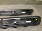 15-20 BMW F82 M4 COUPE DOOR SILLS SCUFF PLATES TRIMS COVERS PAIR7395