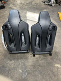 15-20 BMW F82 M4 Competition Front Seats Black *Side Bolster Deployed/Bent Rail*