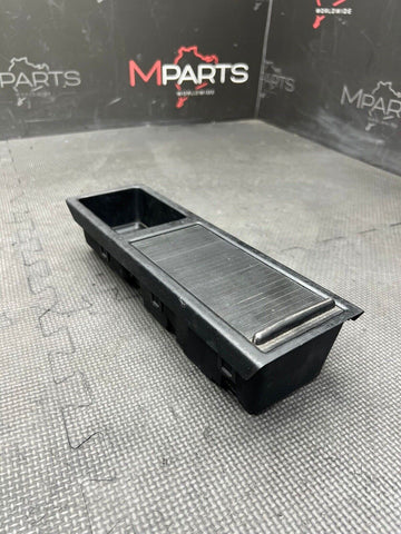 01-06 BMW E46 M3 Center Console Tray Storage Insert Cover SCHWARZ 51167038323