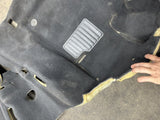 01-06 BMW E46 M3 Coupe Convertible Front Black Floor Carpet Interior OEM