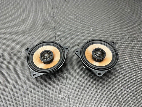 BMW E63 E92 335 650 M3 M5 M6 X5 Individual Audio Sound Speakers Coaxial Pair Oem