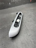 01-06 BMW E46 M3 Coupe Brushed Aluminum/Black Trim Armrest Right Passenger Rear