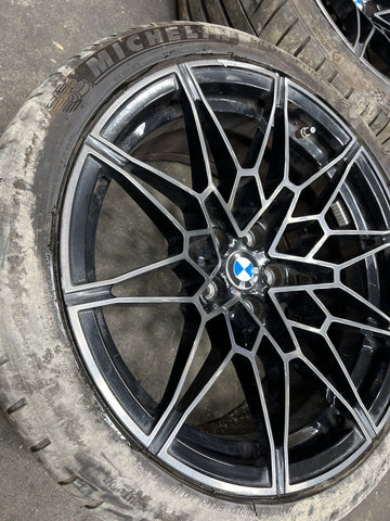 BMW 19" 20” M3 M4 STOCK OEM GENUINE SET 4 G80 G81 G82 826M 8093838 RIMS WHEELS