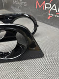 01-06 BMW E46 M3 Fog Light Housings Covers Trims Gloss Black