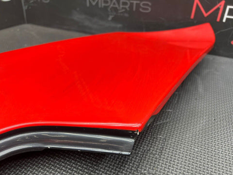 FERRARI 458 SPIDER REAR DECK LID SPOILER PANEL NERO DAYTONA OEM 82998811