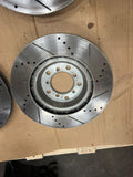 01-06 BMW E46 M3 Brake Drilled & Slotted Rotors Set