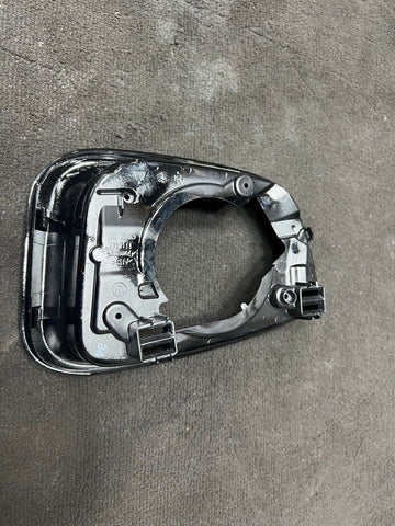 NEW OEM BMW 5 G30 6 G32 7 G11 RIGHT EXTERIOR MIRROR SUPPOTING RING GLOSS BLACK