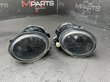 01-06 BMW E46 M3 OEM ZKW Fog Lights Lamps Pair Clear