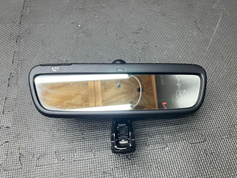 01-06 BMW E46 M3 Rearview Rear View Mirror Homelink SOS *Liquid Damage*