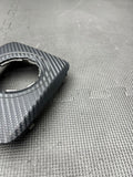 01-06 BMW E46 M3 Center Dome SMG Shift Plate Carbon Fiber Wrapped