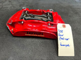 FERRARI 458 ITALIA REAR RIGHT PASSENGER SIDE CCB BRAKE CALIPER RED OEM 261791