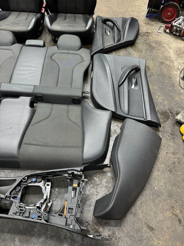 15-18 BMW F80 M3 Front & Back Seats Cushion Black