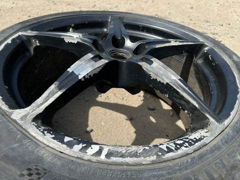 Ferrari 458 Italia, Rear Forged Wheel, 20x10.5, P/N 255226 *Damage