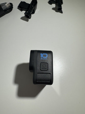 GoPro HERO10 Black Action Bundle (w/ 2 Batteries, Charger, Mounts, Case)