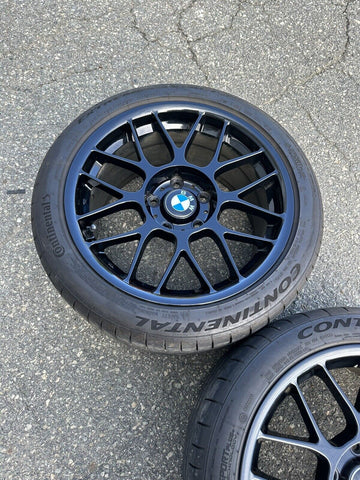 BMW E36 M3 95-99 Fitment Apex ARC8 Satin Black 5x120 17x9 Wheels