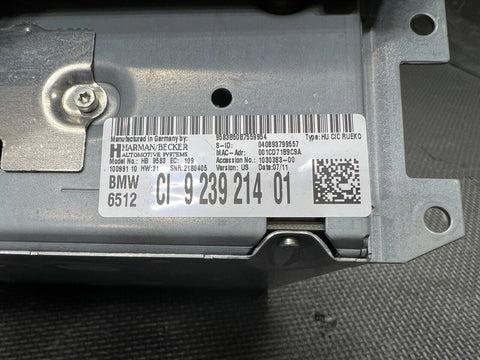 09-12 BMW E90 E92 E93 Radio Audio Navigation CD Player Stereo Receiver 923921401