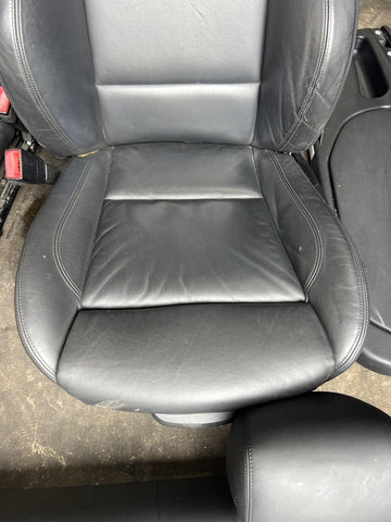 08-13 BMW E92 M3 Coupe Front & Back Seats Cushion Black Leather