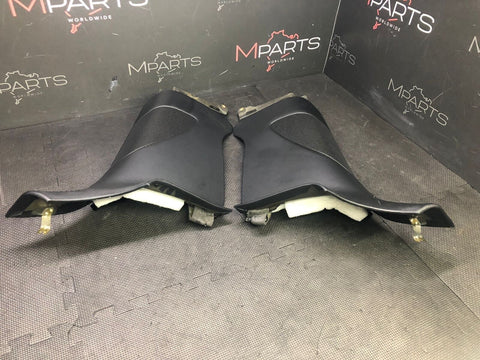 Interior Pillars Covers Panels Black 19-23 Ferrari F8 Tributo