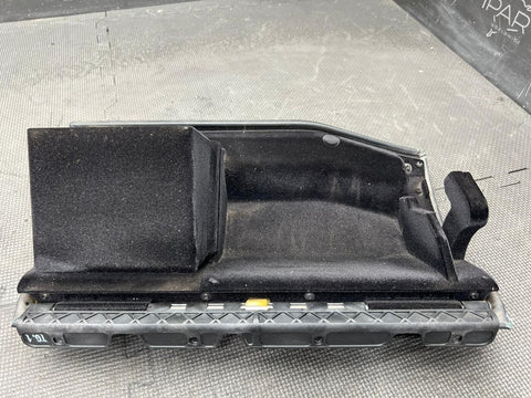 Glove Box Dash Compartment Black Leather White Stitching OEM Ferrari 488 GTB