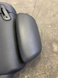 BMW E63 M6 06-10 Rear Seat Back Cushion Black Leather Backrest