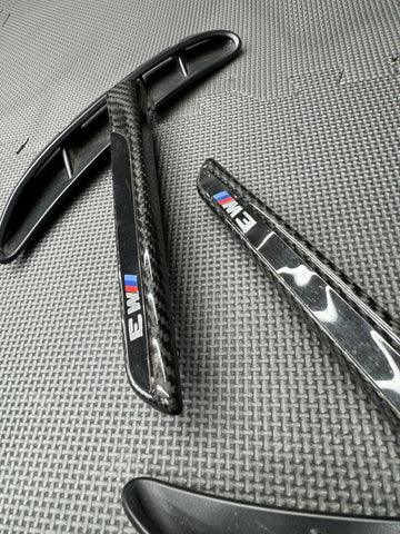 BMW 15-18 F80 M3 Front Fender Side Vents Grilles Carbon Fiber