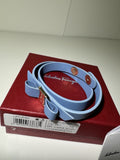 NEW SALVATORE FERRAGAMO Vara Bow Women's 70738 Blue Bracelet