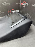 01-06 BMW E46 M3 Convertible Black Original OEM Back Rest Front Seat Cover Left