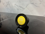 BMW Start / Stop Button Cover Cap Yellow Gloss Black E82 E90 E92 E93 135 M3