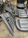 95-99 BMW E36 M3 Sedan Front & Back Seats Cushion Black Leather