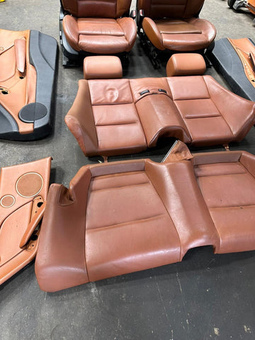 01-06 BMW E46 M3 Convertible Complete Interior Seats & Panels Cinnamon