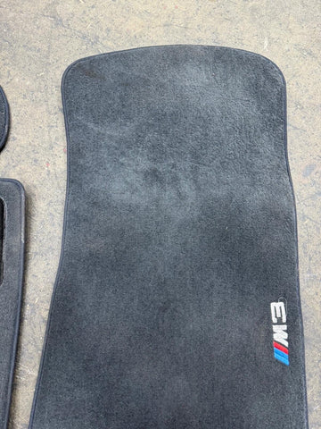 Genuine 2008-2013 BMW E92 M3 Carpets Floor Mats Black Front