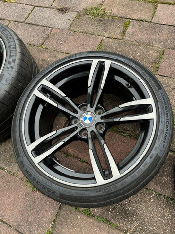 OEM Genuine BMW F80 F82 F83 M3 M4 Rim Wheel Double Spoke 437M 9JX19 10JX19 SET