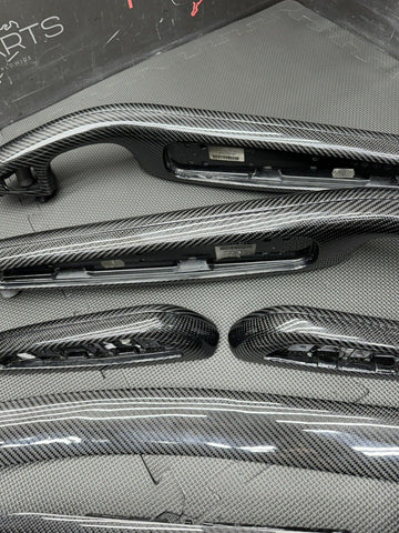 BMW E46 M3 01-06 Carbon Fiber Interior trim Convertible 8 Piece Complete OHC